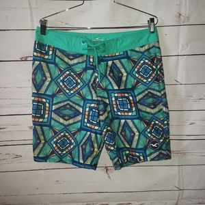 Mens Hollister crazy designed swimming trunks